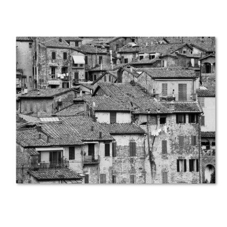 Moises Levy 'San Gimignano Texture' Canvas Art,14x19